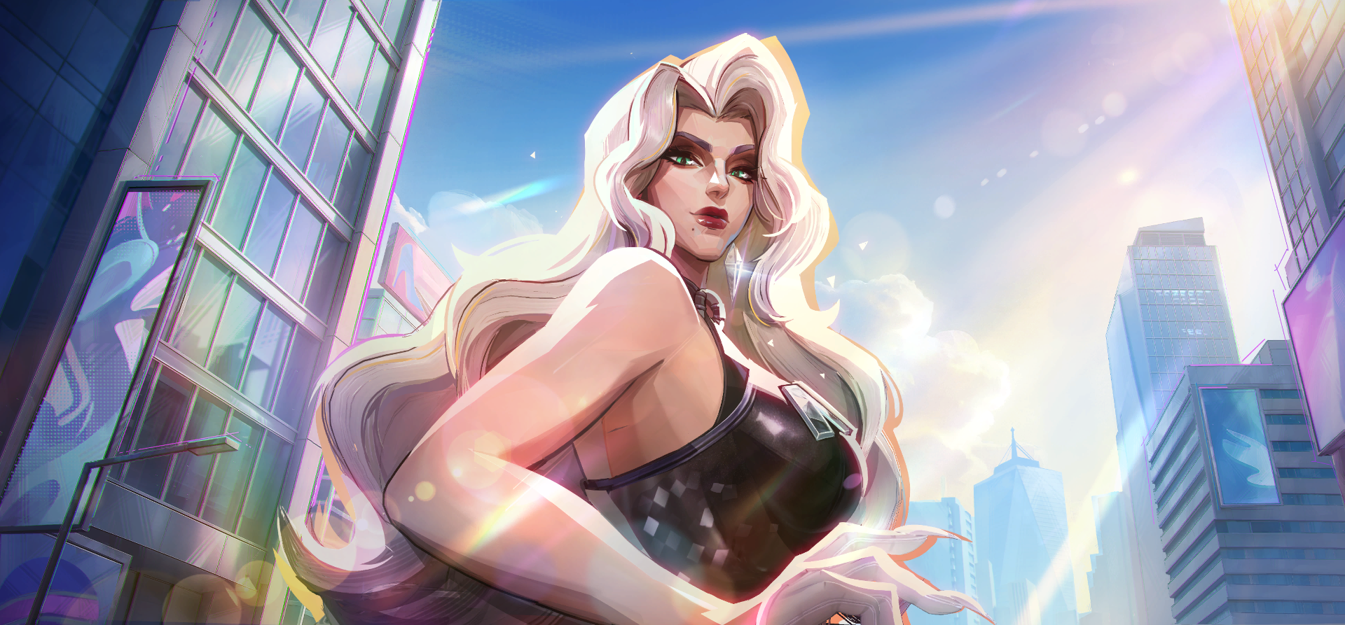 Black Cat MVP art in Marvel Rivals