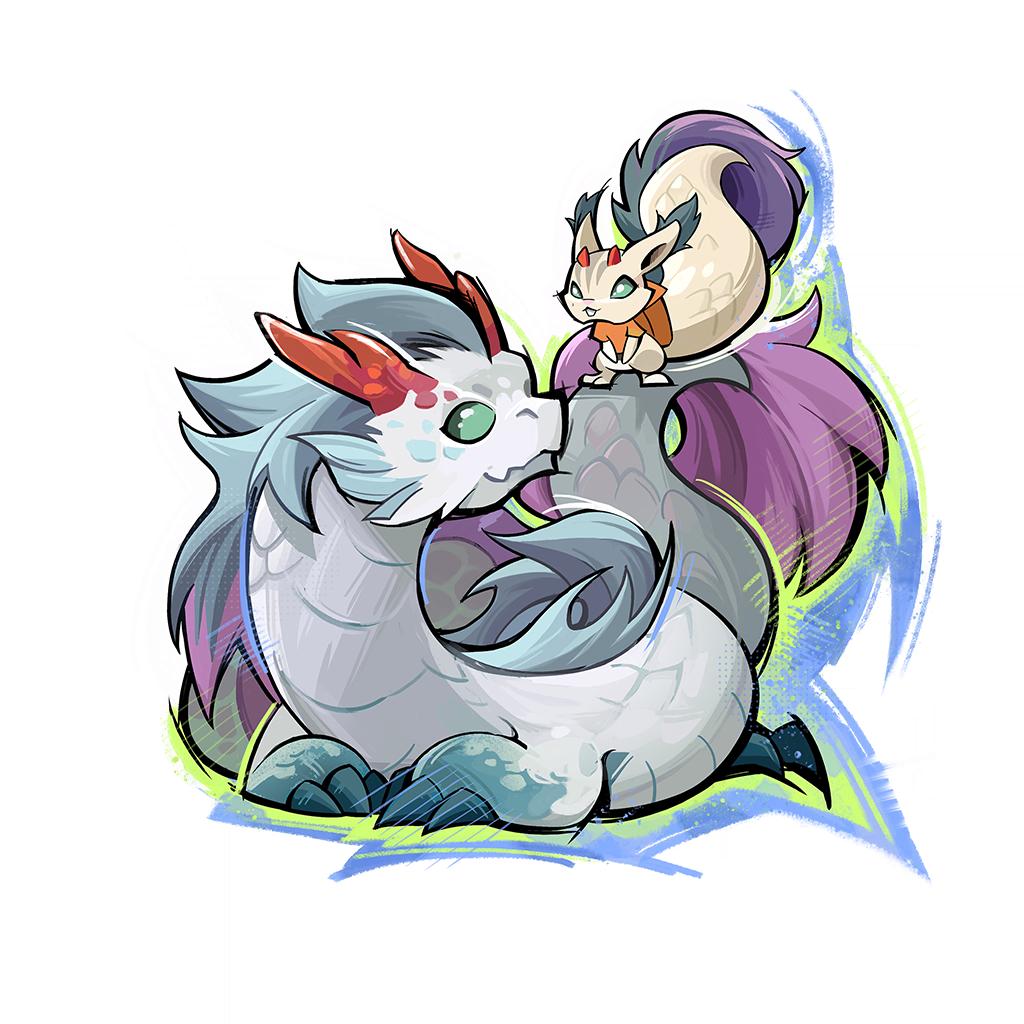 Cheerful Dragoness