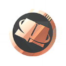 5-point achievement icon