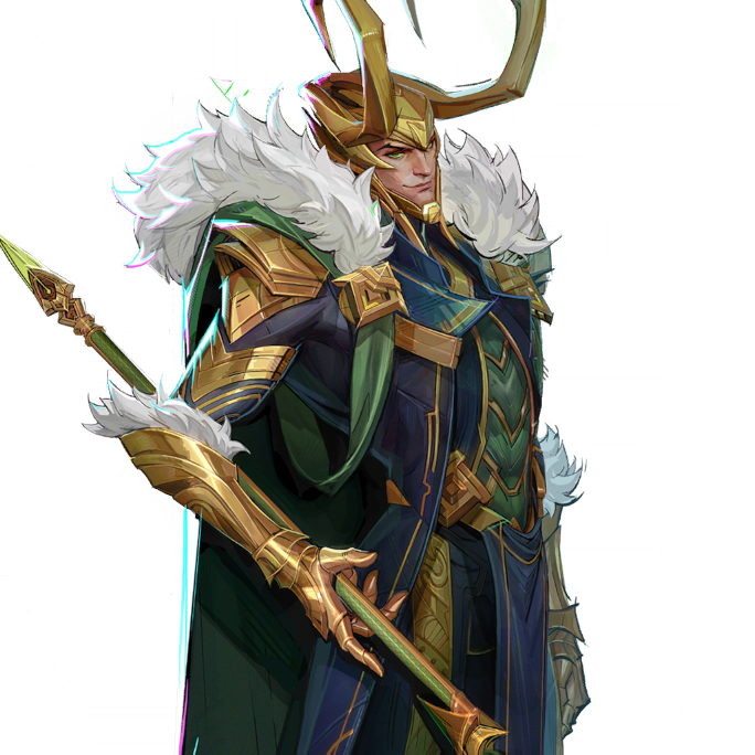 Loki portrait in Marvel Rivals